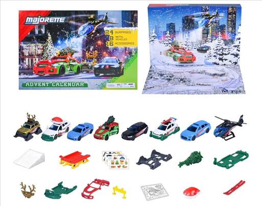 Majorette novogodišnji advent kalendar iznenađenja