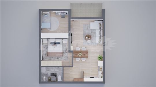 Na prodaju dva lux stana u centru Inđije