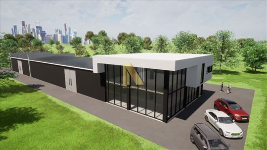 Poslovno - proizvodni objekat, hala na atraktivnoj