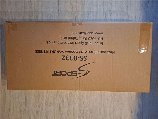 S-sport fitness hexagonal trampoline