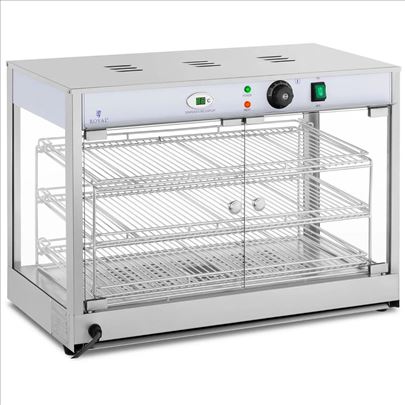 Vitrina za zagrevanje - 1.200 W - LED displej