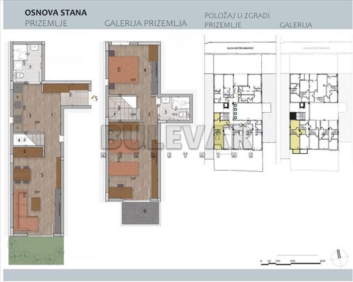 Eksluzivna novogradnja u Čairu, duplex (prizemlje 