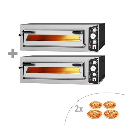 Elektro pec za picu- 4+4x35cm -Rucno upravlj. 2kom