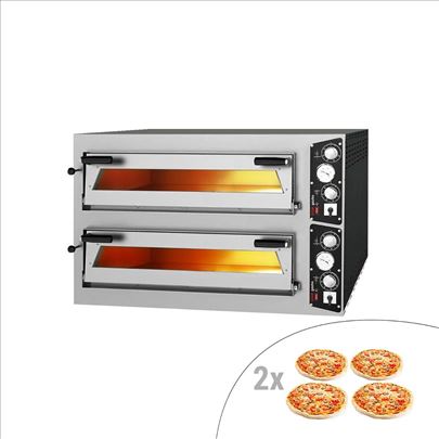 Elektro pec za picu- 4+4x35cm -Rucno upravljanje