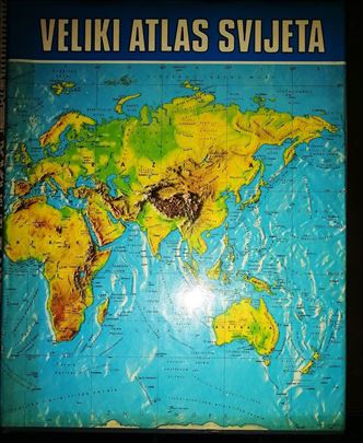 Luksuzno opremljen "VELIKI ATLAS SVETA"