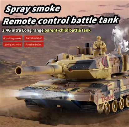 RC tenk ispaljuje kuglice