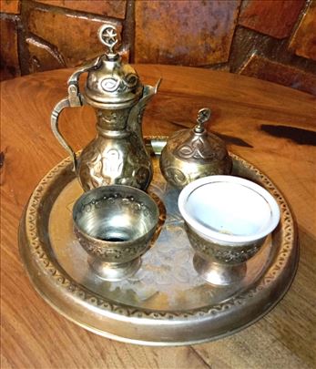 Stari kujundžijski set za kafu