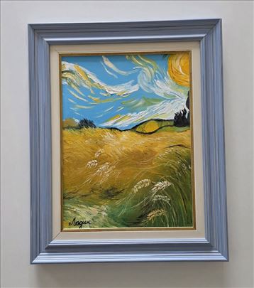 Ulje na platnu - Miris psenicnog polja, prelepo!