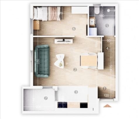 Novo, Moze kredit, Useljivo, 1iposoban