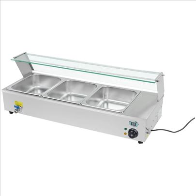 Bain marie - 3 x GN posude - sa odvodnim ventilom