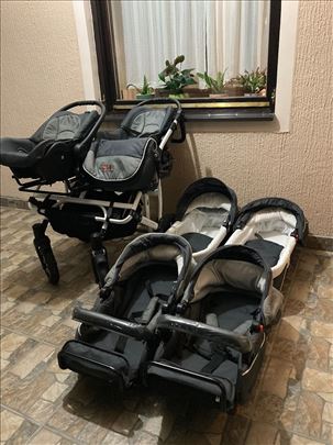 Dorjan 3u1 kolica za blizance+Avent grejac 