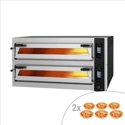 Elek. pec za picu-6+6x35cm-s-Digitalna PDP66BTC-NB