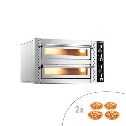 Elek.pica pec(samot)-4+4x34cm-Rucno upr.POE4434VSN