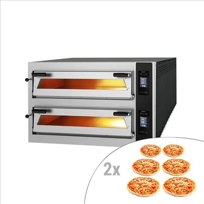 Elektro pec za picu- 6+6x35cm - d -Digitalna