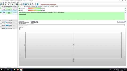 3,5'' Hard Disk 500GB WD health/performance 100%
