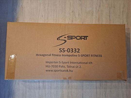 S-sport fitness hexagonal trampoline
