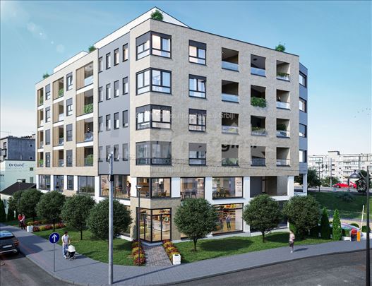 Signature Zvečanska, moderna zgrada u centru grada