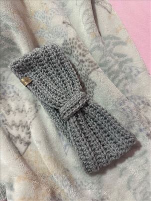 Trak (turban) za kosu (siva) novo