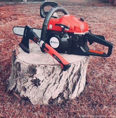 -Motorna testera Straus + mala sekira