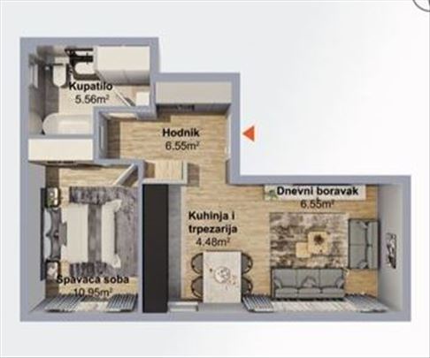 1.5 Lekino brdo, novogradnja