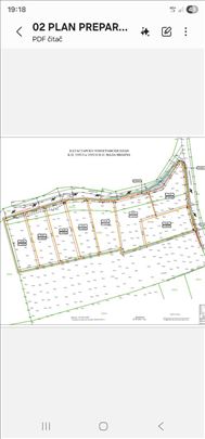 Građevinsko zemljište sa pogledom na Kosmaj