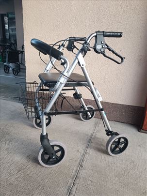 Hodalica alu sa naslonom korpom i većim sedištem