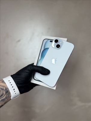 iPhone 15 Blue 256GB Top