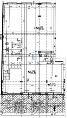 Lokal, Đeram, 118 m2, cena + pdv