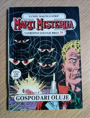 MARTI MISTERIJA broj 39 - Gospodari oluje (dnevnik