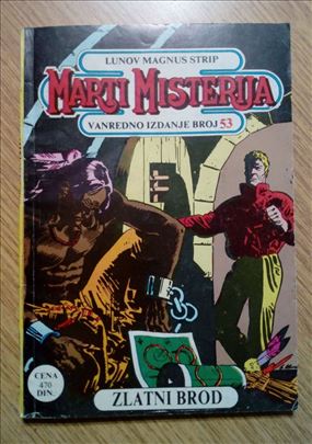 MARTI MISTERIJA broj 53 - Zlatni brod (dnevnik)