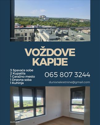 Moderan četvorosoban stan u „Voždovim kapijama“