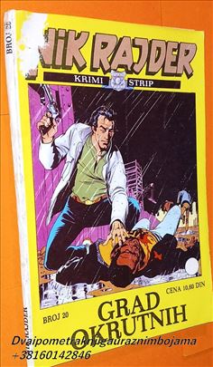Nik Rajder 20 Grad okrutnih krimi strip (Ho1st)