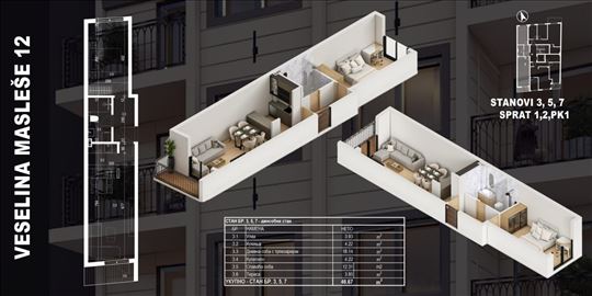 Novogradnja Lekino brdo, direktno od investitora