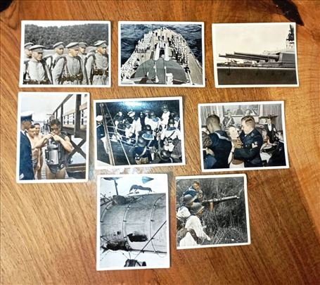 UNSERE REICHMARINE sličice, WW2, Treći rajh, naci