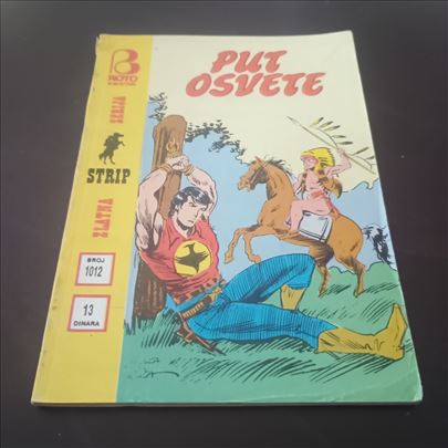 Zlatna serija 1012 Zagor Put osvete odlican