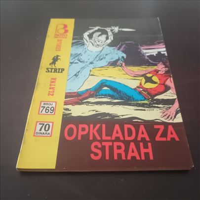Zlatna serija 769 Zagor Opklada za strah nekorišće