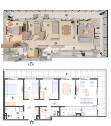 Bez provizije Novogradnja Moze kredit Terasa 29m2