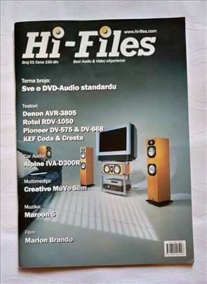 Hi-Files časopis broj 1, sept 2004, kolekcionarski