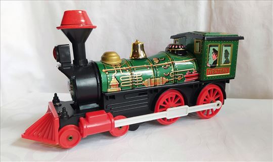 Lokomotiva Western 4552, Masudaya Japan + poklon