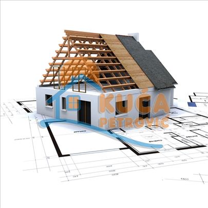 Plac sa kućom za rušenje u Gornjem Matejevcu