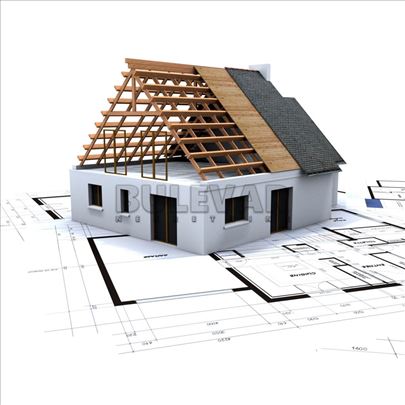 Plac sa kućom za rušenje u Gornjem Matejevcu