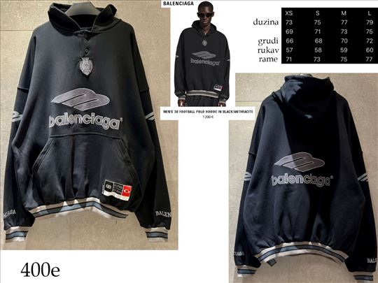 Balenciaga, Galerry dept. top duksevi, mega hit