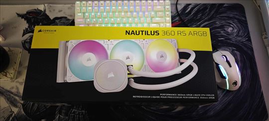 Corsair Nautilus 360 RS ARGB white