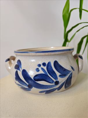 KOBALT PLAVI  kameni lonac