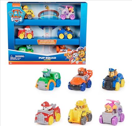 Patrolne šape vozila u setu, novo