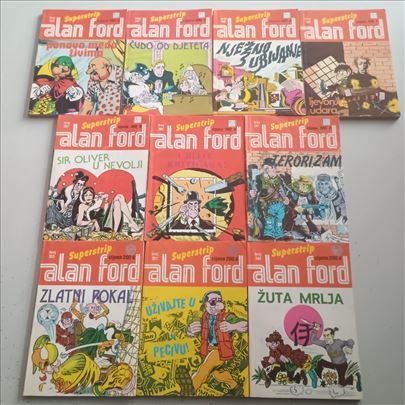 Alan Ford 349 351 353 361 365 367 369 385 387 390