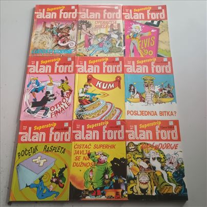Alan Ford 401 403 412 418 420 421 426 427 428 