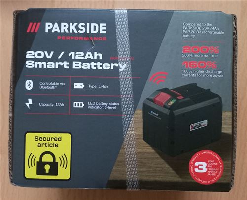 Baterija 20V 12Ah Parkside