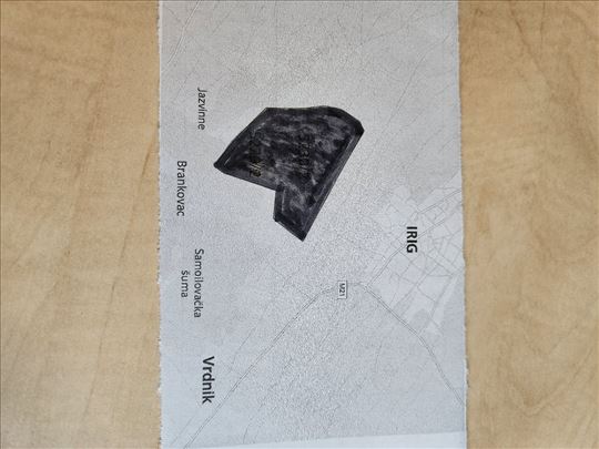 Irig,potez Plavulja,9.800m2