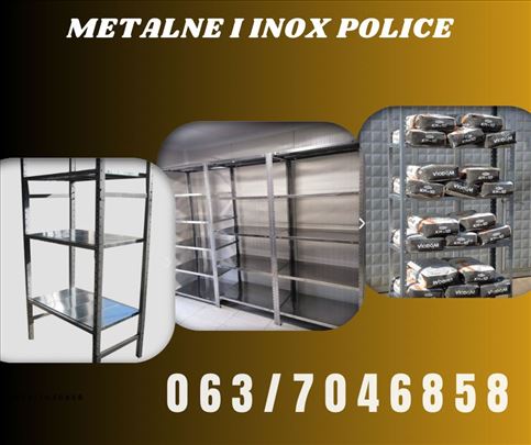 Magacinske metalne police 